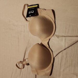 NWT Maidenform basically sexy T shirt strapless bra size 34B in nude